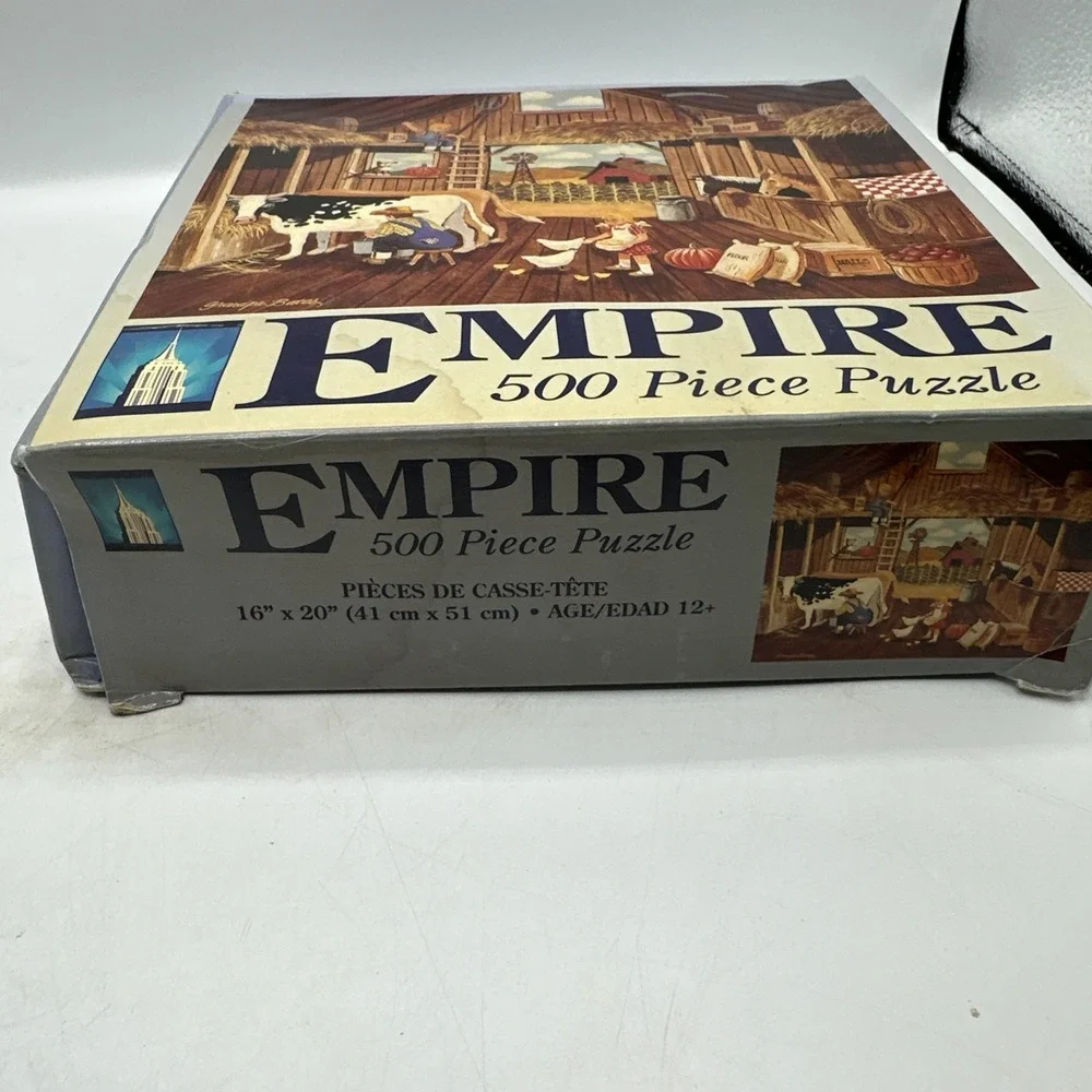 Empire -Grandpa On The Farm- Jigsaw Puzzle 500 Pc  2006‎ Used
